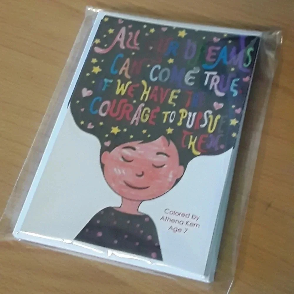 Unique Custom Printed Greeting Cards | Dreamer